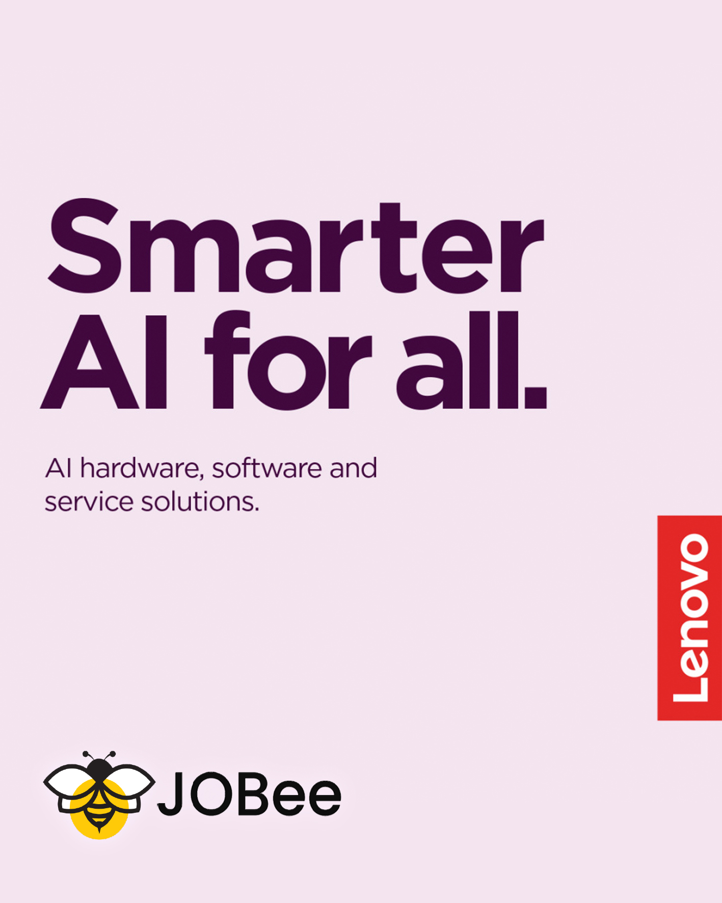 Lenovo и Jobee.bg становятся технологическими партнёрами, сосредоточившись на развитии искусственного интеллекта! Две компании объединяют усилия, чтобы сделать поиск работы ещё более интеллектуальным и инновационным!